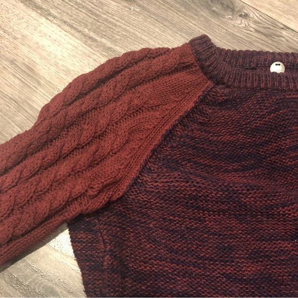 MARGARET O'Leary Women Burgundy Pullover Sweater Size L - Picture 2 of 8